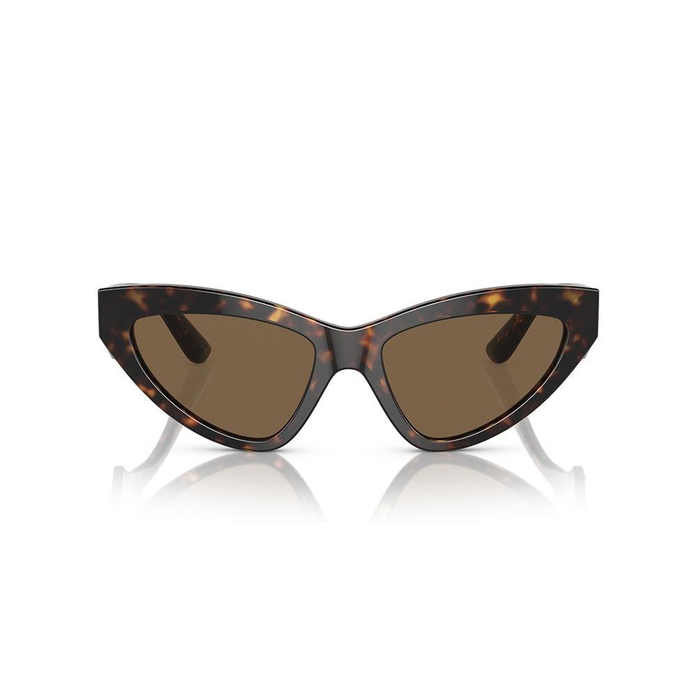 

Dolce Gabbana DG 4439 502 73 55mm Womens Cat Eye Sunglasses havana