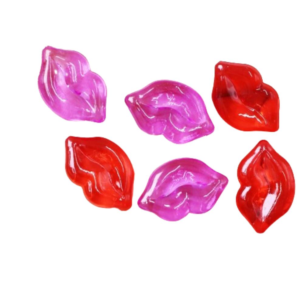 250Pcs 3D Heart Shaped Valentine's Day Decorations 250g Love Heart Ornaments  Wedding Vase Filler