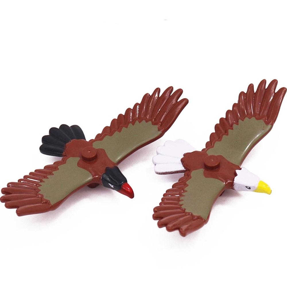 MOC 1 STÜCK 60307 37543 Adler Weißkopf Bauklötze Fliegendes Tier Falke Steine Partikel Puzzle Idee Spielzeug Kinder Geburtstag Kindergeschenke