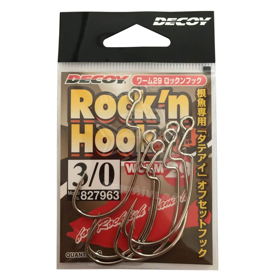 Katsuichi Приманка Червь29 Крючок Rock n #3/0 #3/0