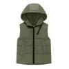Children's Fashionable Casual Hooded Vest Jacket