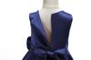 Suerba Dress for Piano and Formal Occasions Children's Recitals, Weddings, Shichi-Go-San, (130, Navy)