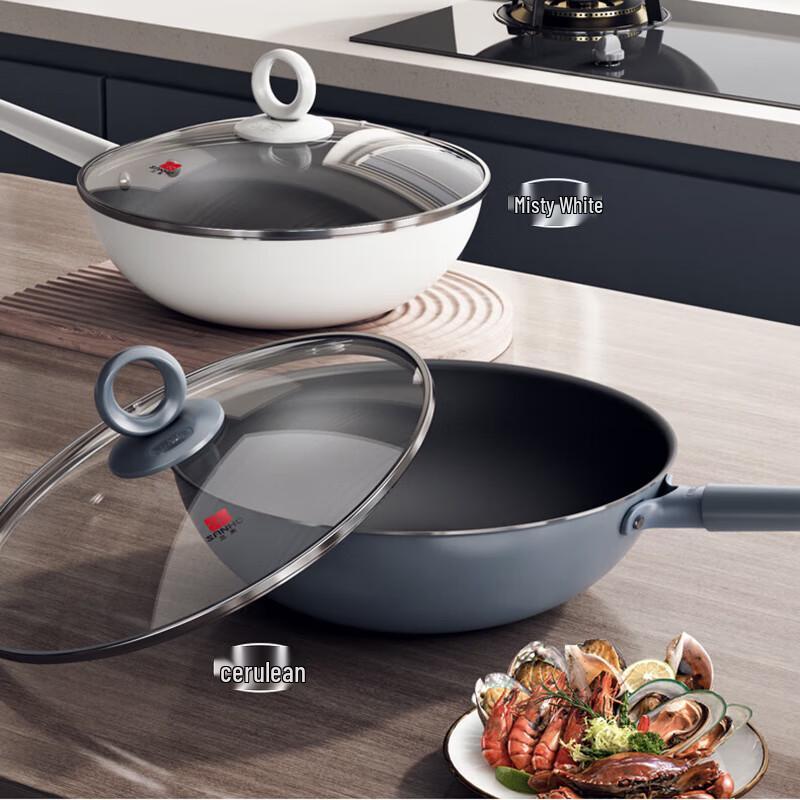Sanhe 30cm Titanium Alloy Wok
