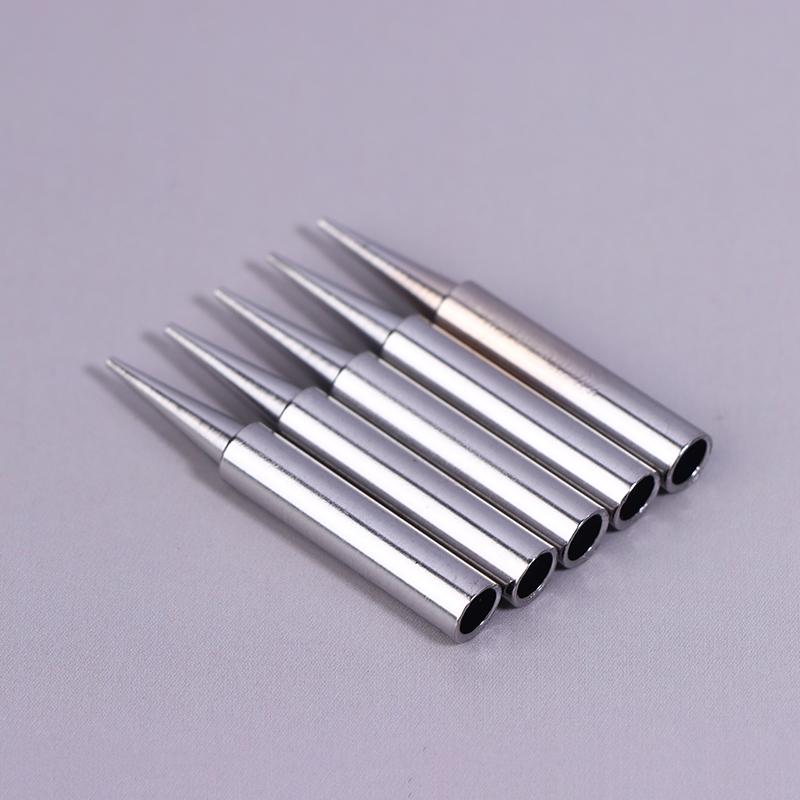 5Pcs Solder Iron Tips Set Welding Equipment Accessories Lead-Free Pure Copper 900M-T-B For Soldering Station