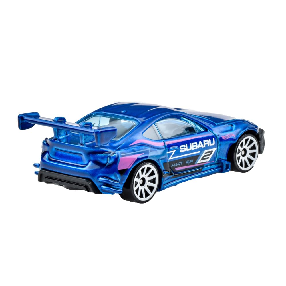 Hot Wheels Subaru BRZ Pedal Ride-On Toy Mini Car JFN54 Blue for Ages 3 and Up