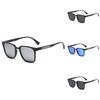 Polarized Mens Square Sunglasses Retro Style Summer Outdoor Protection Sun