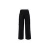 Nike Solid Color Zipper Straight Leg Work Pants Men Bottoms Black FQ0496-010