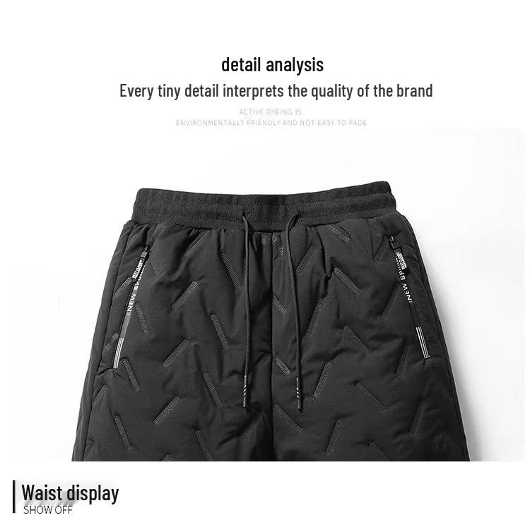 Herren Winter Lammfellhose: Warm, locker sitzend mit Samtfutter und in großen Größen erhältlich.