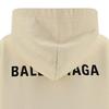 Balenciaga Sweatshirt Loose Fit Women's Ivory White 578135TMVF59069