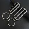 Lightweight Titanium Alloy Key Ring Quick Draw Multifunction Outdoor Belt Clip Keychain Grey Hanging Webbing Buckle