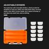 Double Side Fishing Accessories Storage Box Assembled Design Fake Bait Box  Fishing Gear