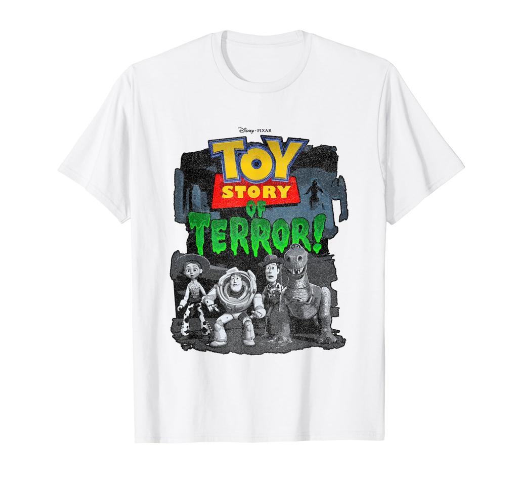 Disney Pixar Toy Story of Terror! Vintage Horror Poster T-Shirt