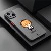 Pixel Style Cute Chainsaw Man Phone Case For iPhone 17 Air 16 e 15 14 13 12 11 Pro Max Plus Mini SE 2020 2022 Transparent Cover