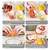 Goose Egg Tool Opener Cracker Separator Handheld Eggshell Breaker Cutter Duck Topper Remover Kitchen Gadget for Chicken Eggs Slicing