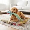 Corn Fleece Surface Alligator Dog Toy Alligator Shaped Puppy Chew Toy  Daily Teething Play