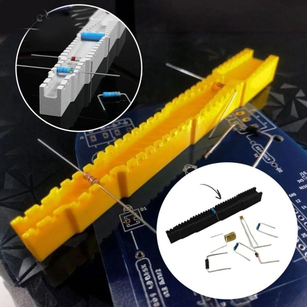 Lead Forming Diodes Bending Tools 3D Printing Professional Capacitors Bending Tools Universal Resistor Bending Fixture