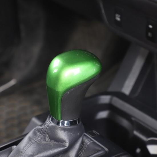 Grüne Konsolen-Schaltknauf-Abdeckung Zierleiste ABS Für Toyota Cruiser Prado Highlander