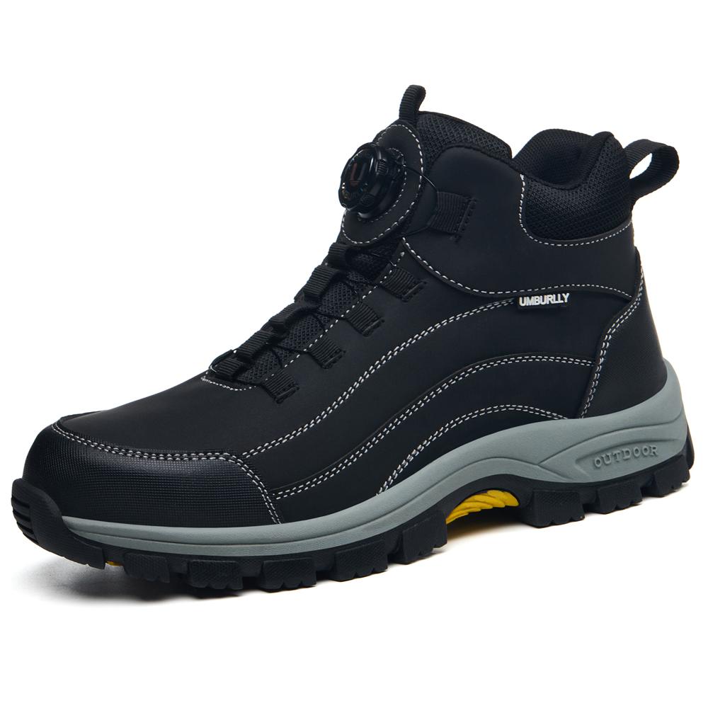 Work Boots Men Shoes High-top Safety Shoes Men Puncture-Proof Security Boots Steel toe shoes Indestructible Boots