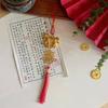 Festive Zodiac 2026 Year Of The Horse Wall Hanging Ornament Chinese New Year Red Gold Lucky Decoration Housewarming Gifts