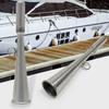 Marine Handheld Foghorn Stainless Steel Loud Air Horn High Decibel Marine Horn for Fishing Boats Yacht Accessories
