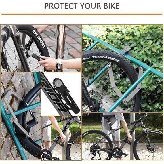 Велосипедный замок BIGLUFU — фото 5