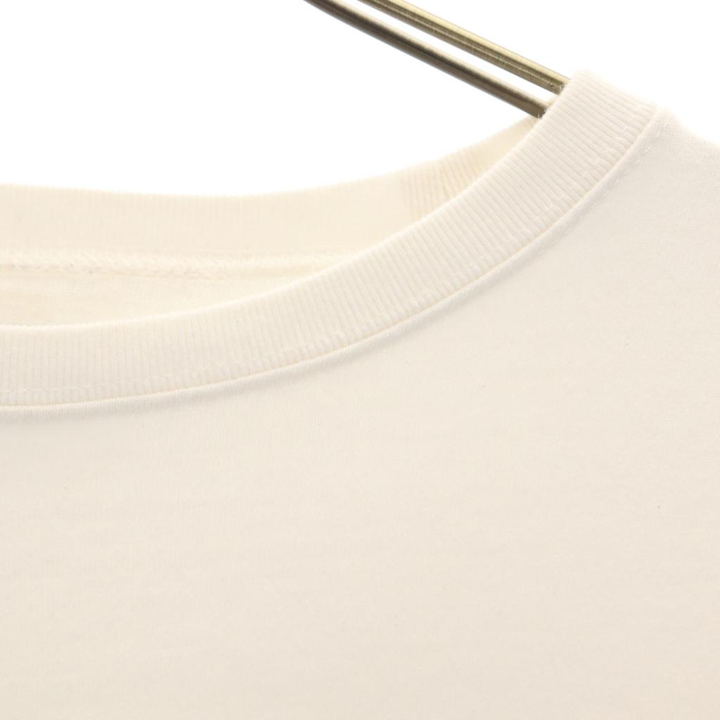 TAIN DOUBLEPUSH Back Bandana Long Sleeve T-shirt L White Ron T Men's Used