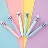 6pcs 6 Colors Retractable Ballpoint Pen 0.5mm Smooth Writing Tool Multicolor Pen For Sketching Notetaking Tasks