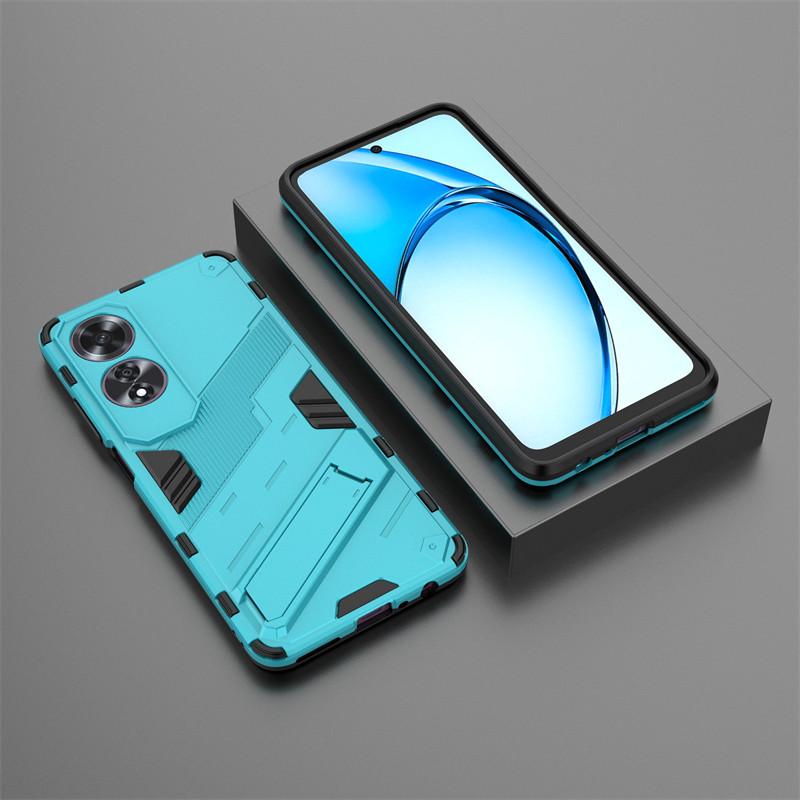 For OPPO A60 Case For OPPO A60 4G Cover Luxury Armor PC Bumper Shockproof TPU Silicone Protective Phone Back Cover For OPPO A60