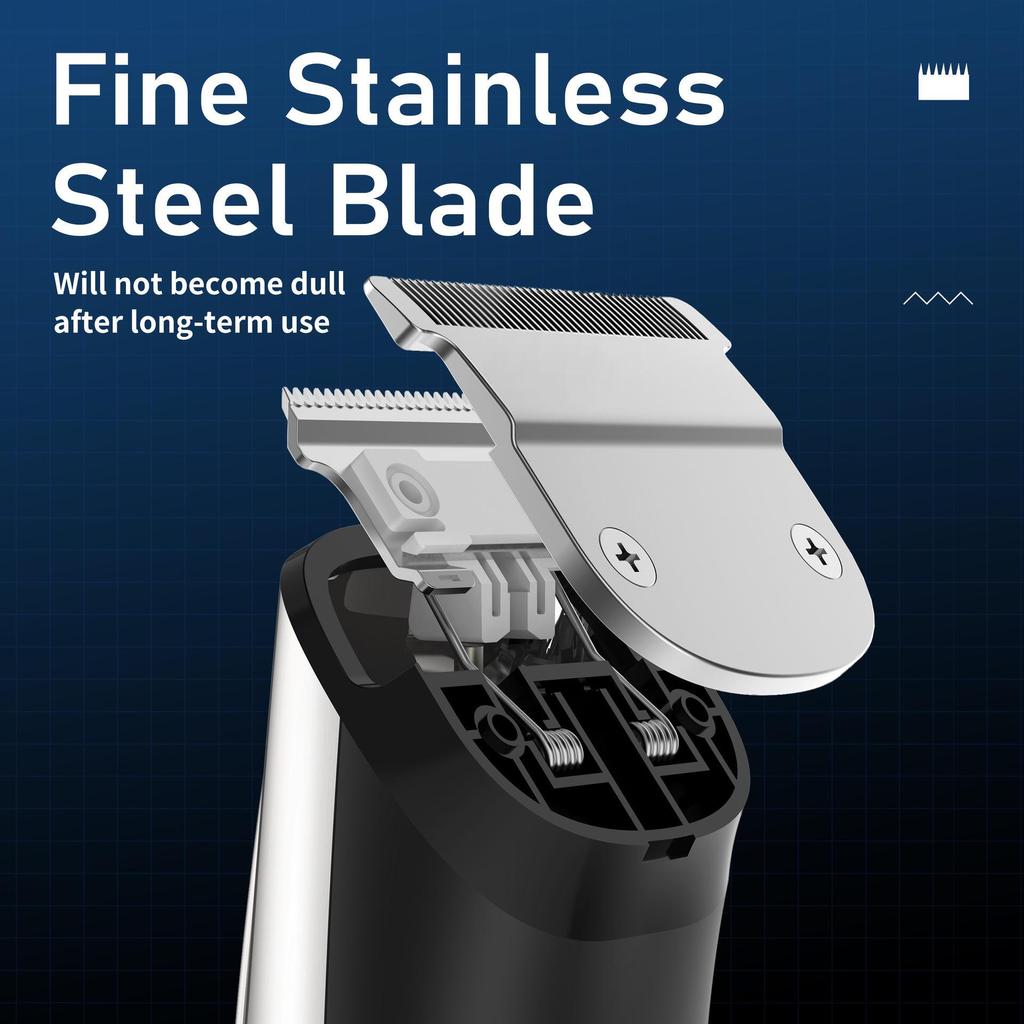 Rechargeable Multi-Function LCD Display Electric Hair Clippers & Razor