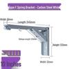 Stainless Steel Wall-Mounted Triangle Shelf Bracket for Heavy Duty Support