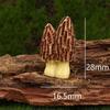 Mini Resin Mushroom Ornaments Micro Landscape Decor Dollhouse Miniature Mushroom Model For Fairy Moss Garden Diy Bonsai Decor