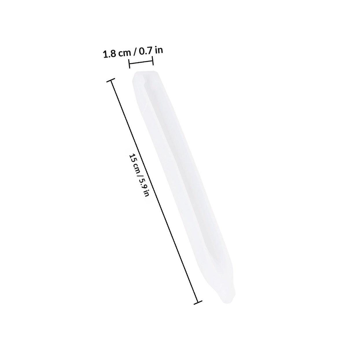 

1Pcs Resin Ballpoint Pen Mold Silicone Flexible Crystal Epoxy Pen Mold for Home Studio Store Design