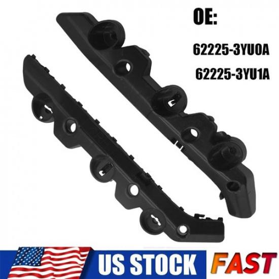 Front Bumper Brackets Retainer Side Support For 2016- Nissan Sentra 2Pcs