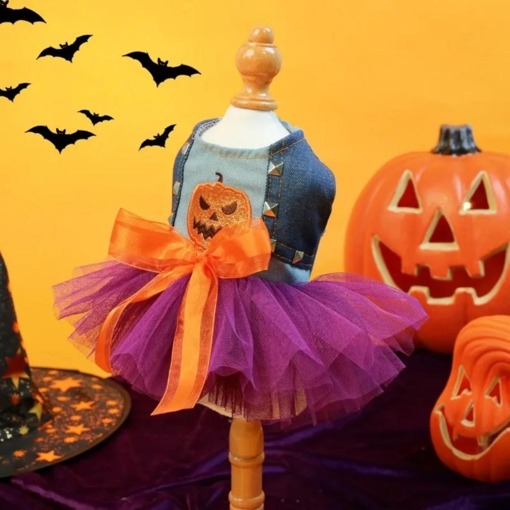 Soft Dog Halloween Dress Chihuahua Size Funny Pet Apparel Small Dog Outfits  Photograph Props
