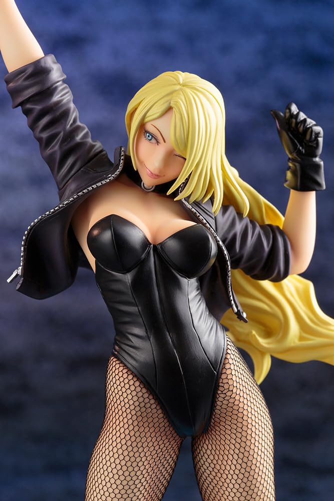 DC COMICS Bishoujo DC UNIVERSE Black Canary 2nd Edition Scale PVC Painted Complete Figure 1/7