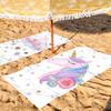 Cute Unicorn Towel Quick Drying Beach Towels Are Suitable For Swimming Pools Camping Yoga And The Gym