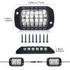 8Pcs RGB LED Rock Light Underbody Neon Kit APP+Remote Control For Jeep Truck SUV