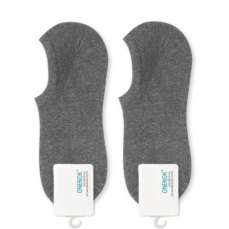 Men's Fine Combed Cotton Anti-odor Breathable Anti-sweat Anti-slip Non-slip Short Invisible Boat Style Stockings for Summer Pure Cotton