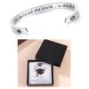 Grad Cap Box Graduation Gifts for Her Adjustable Bracelet Bangle Brooch for Middle School High School College Grads Card Box