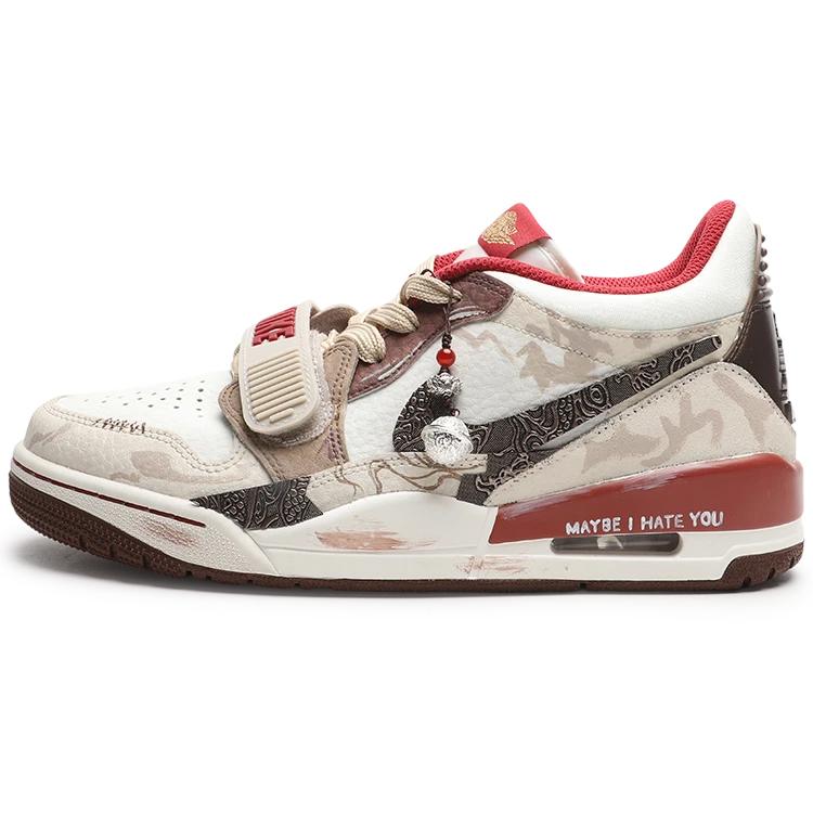 Jordan Legacy 312 Низкие винтажные баскетбольные кроссовки Мужские IQ9783-121(Team1701-) 41