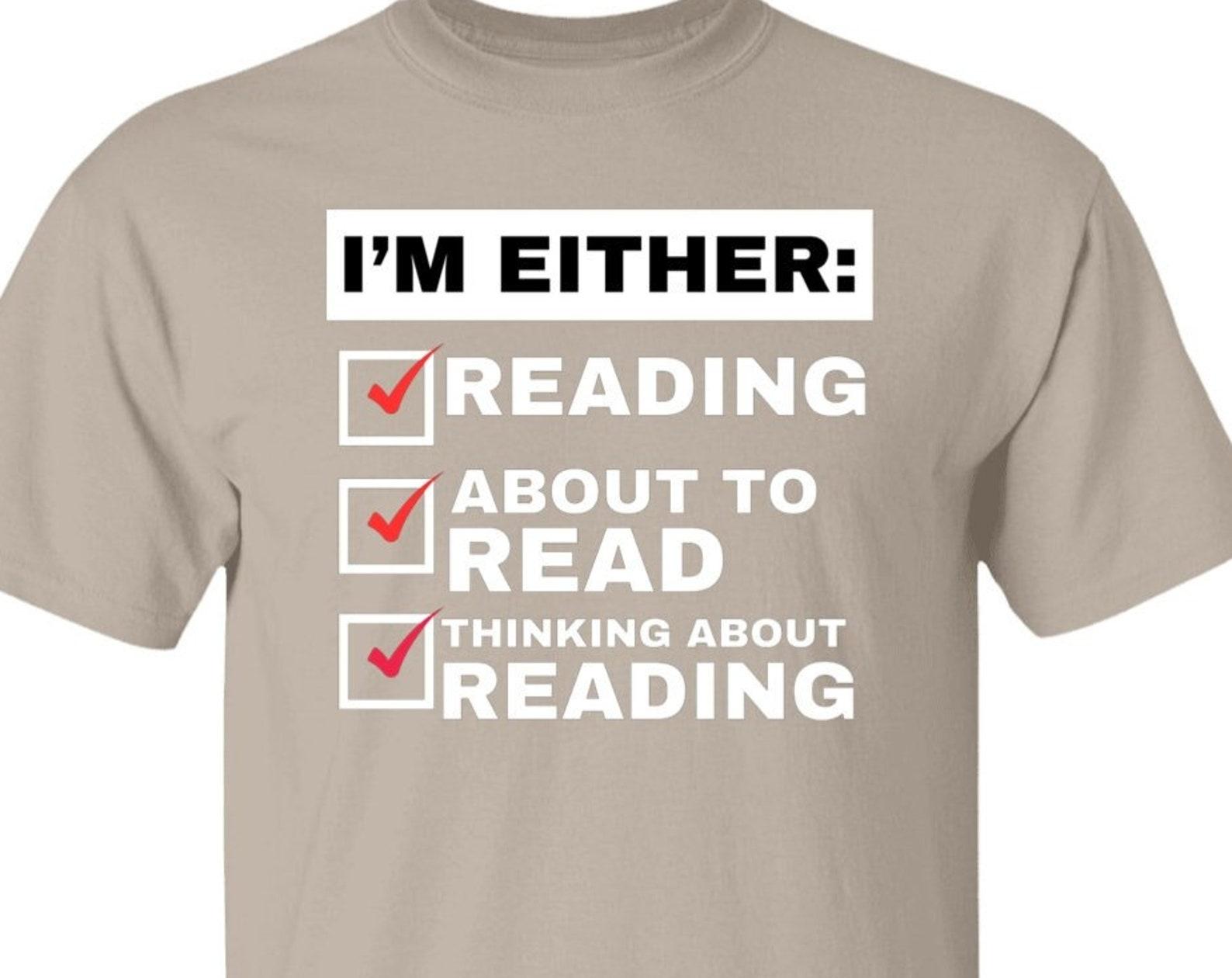 Humorous Literary Tee for Book Enthusiasts, Perfect Reader Gift, Bibliophile StatemenT shirt 2XL