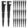 50Pcs Heavy Duty Drip Irrigation Stakes 14/15/16cm Pipe Support Bracket Hose Stakes  Flower Beds