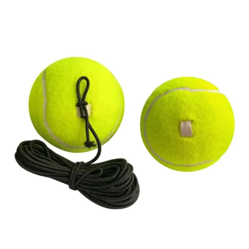 Baza de antrenament cu minge de tenis, 1/2/5 buc, cu frânghie, echipament de antrenament pentru tenis, echipament de antrenament de tenis autodidact pentru rebounder