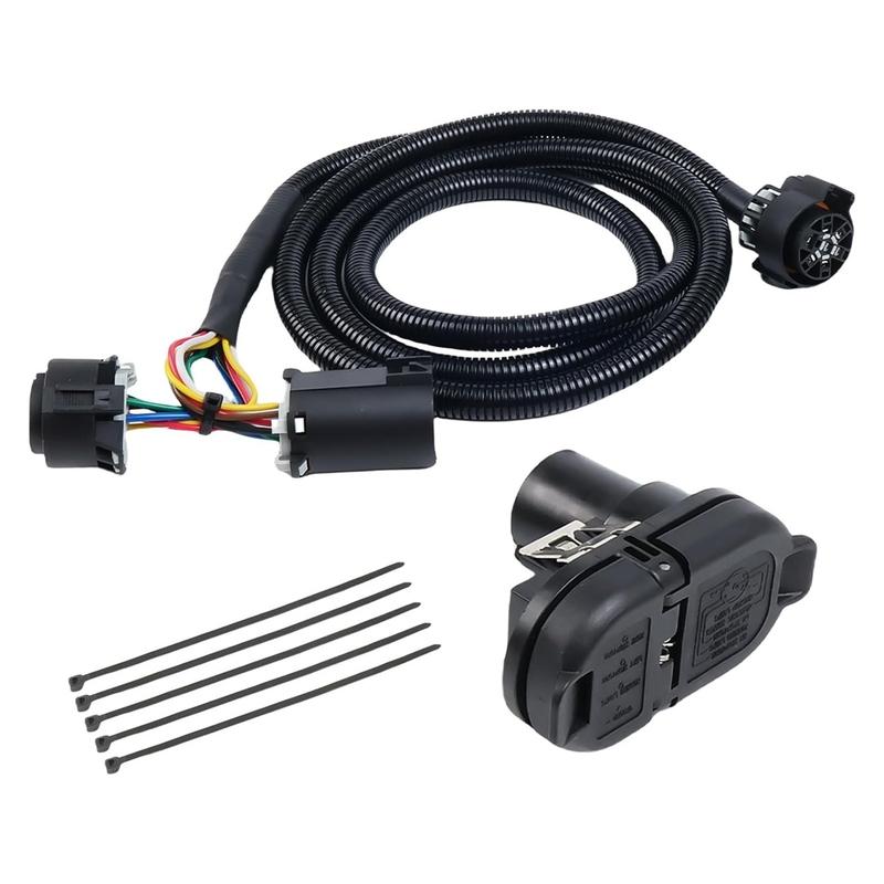 For 2019- 2025 For Silverado 1500 2500HD 3500HD GMC Sierra 1500 2500HD 3500HD 56003 Trailer Wiring Harness