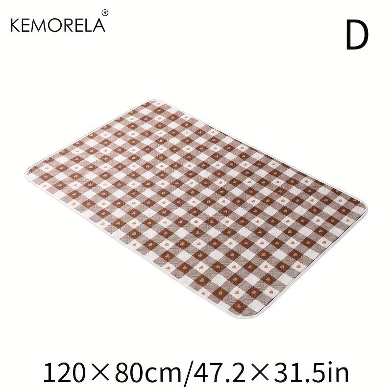  1PC Washable Guinea Pig & Hamster Cage Mat - Super Absorbent Non-Slip Pet Bedding 31"x47" for Rabbits & Small Animals