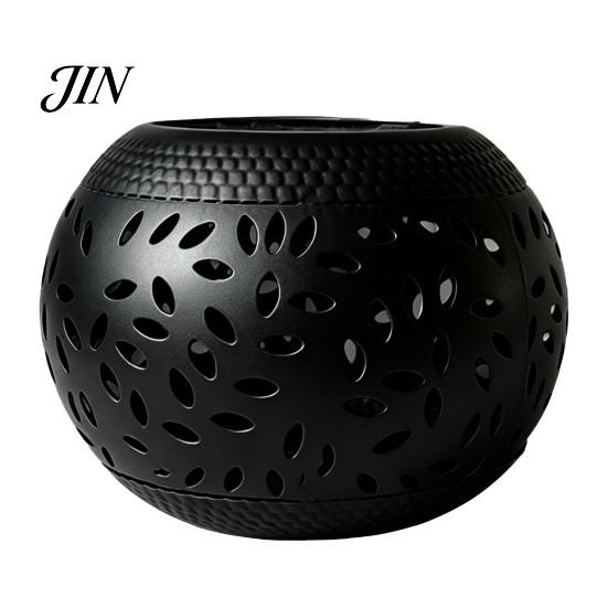 Durable Outdoor Lighting Garden Solar Light, Waterproof Metal Lamp, Leaf Pattern Lawn Light Lantern for Terrace Yard Deck Porch Table Decor Decorative