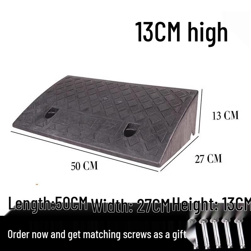 Uphill Slope Mat, Barrier-Free Ramp, Plastic Ladder, Speed Bump, Intersection Aid