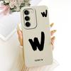For Realme C83 Lucky Initial Letter Phone Case For Realme C83 C 83 5G Soft Silicone Cases Bumpers