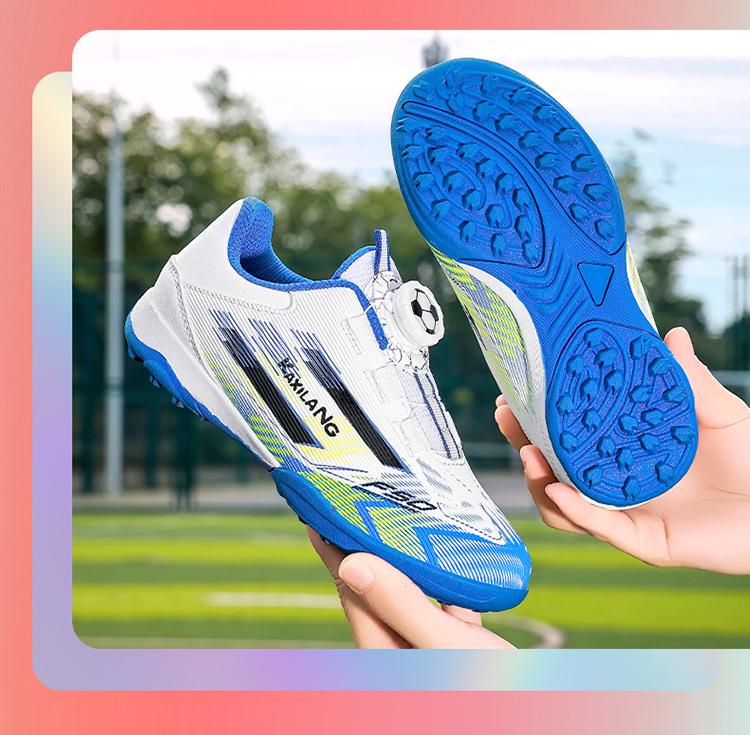 Kids' Outdoor Football Training Shoes with Studs