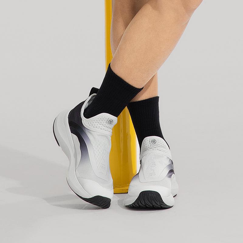 Li Ning Soft Series Go Slip-On Shock Absorbing Non-Slip Wear-Resistant Breathable Lightweight Rebound Low-Top Casual Shoes Men Casual Shoes AGLU105-2